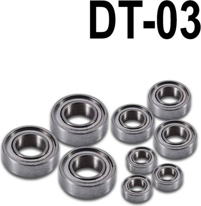 Reely Kugellagerset für Tamiya DT-03 Chassis