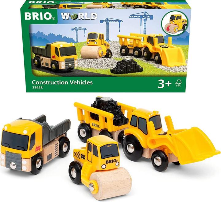 Produktbild Brio Baustellenfahrzeuge