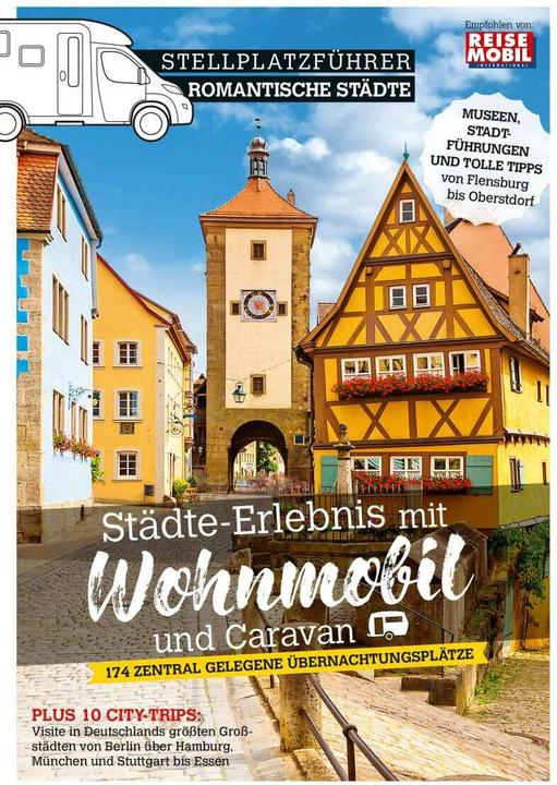 Image du produit Stellplatzführer Romantische Städte (Allemand, Camping-car International, 2020)