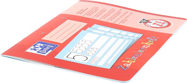 Produktbild Oxford Zahlenlernheft, A4 quer (A4)