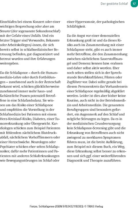 Immagine prodotto Schlafapnoe (Tedesco, 2024)