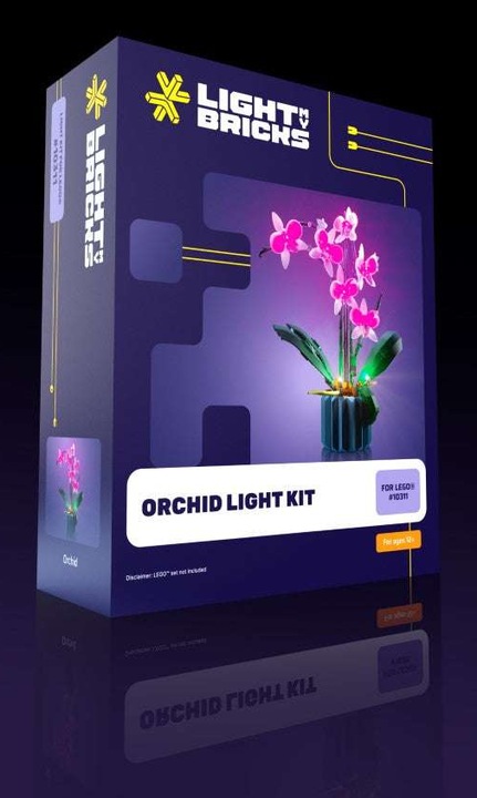 Actual product image Light my bricks LMB 2.0 LEGO Orchid 10311 Light Kit