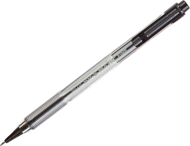 Image du produit Pilot BP-S Matic, Clip, Clip-on stylo bille rétractable, Rechargeable, Noir, Fine (Noir, 12 x)