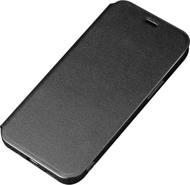 Produktbild X-Level Huawei P30 Lite - FIBColor Flip Etui, Kunstleder, 360° Rundumschutz, Schwarz (Huawei P30 Lite)