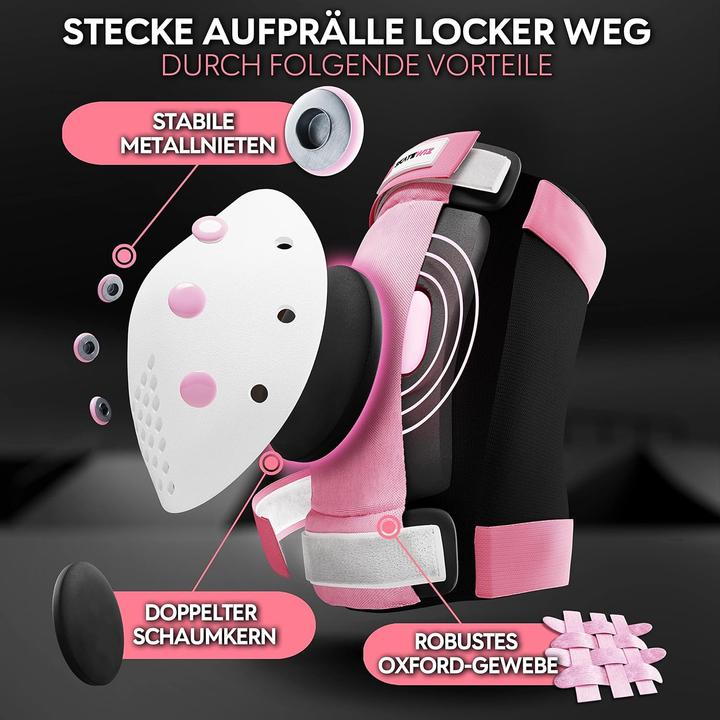 Produktbild Skatewiz Smash (M, L, Handgelenkschoner, Knieschoner, Ellbogenschoner, 6 Stück)