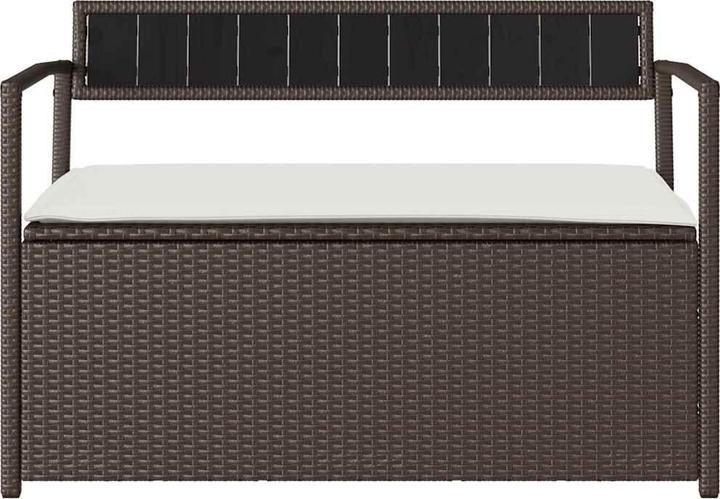 Actual product image vidaXL Gartenbank mit Stauraum