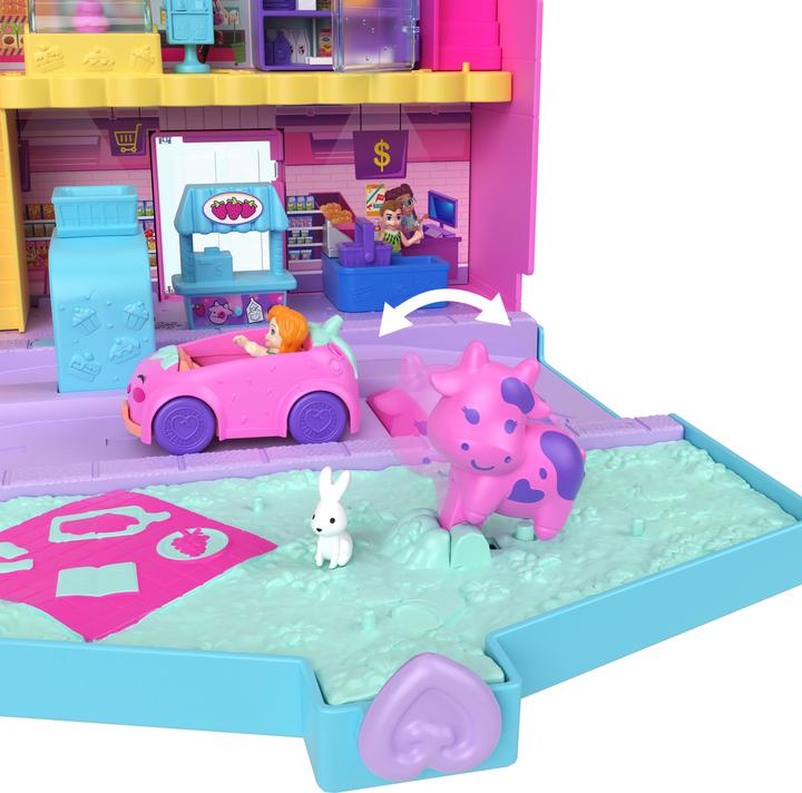 Actual product image Polly Pocket Pollyville food market