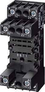 Produktbild Siemens Stecksockel SIMIREL, f. Hutschiene LZS:PT78730 (Relaissockel)