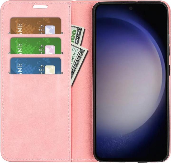 Actual product image Cover-Discount Stand Flip Case cover grey (Samsung Galaxy S24)