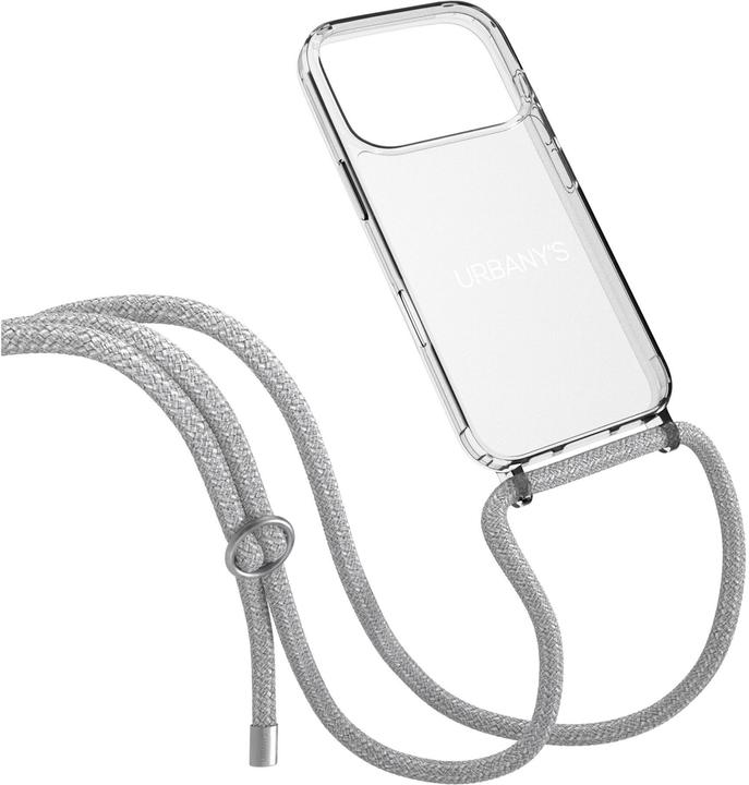 Urbany's Necklace Case CLOUDY SKY iPhone 17 Pro Silber Ring