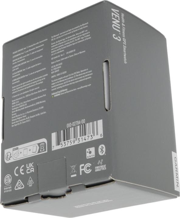 Actual product image Garmin Venu 3 (45 mm)