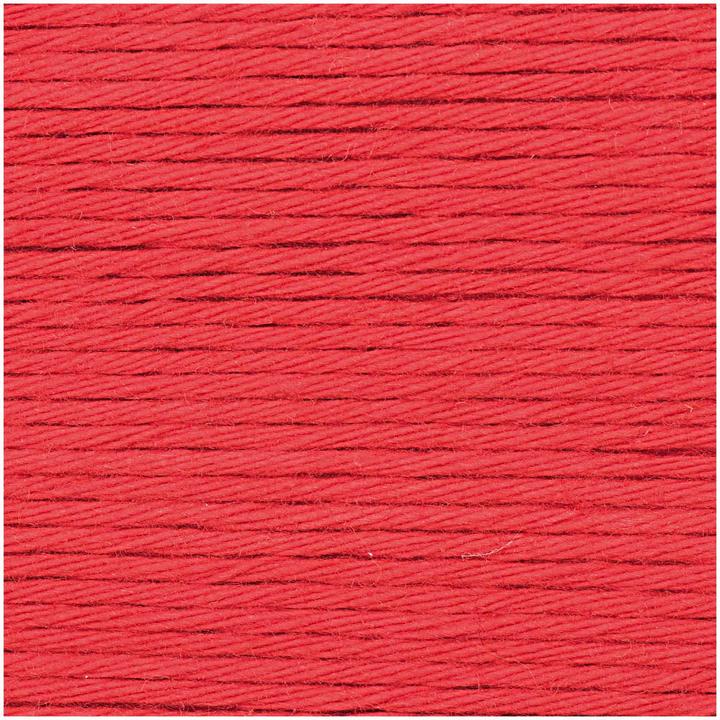 Produktbild Rico Design Wolle Creative Cotton Aran 50 g, Rot (85 m)