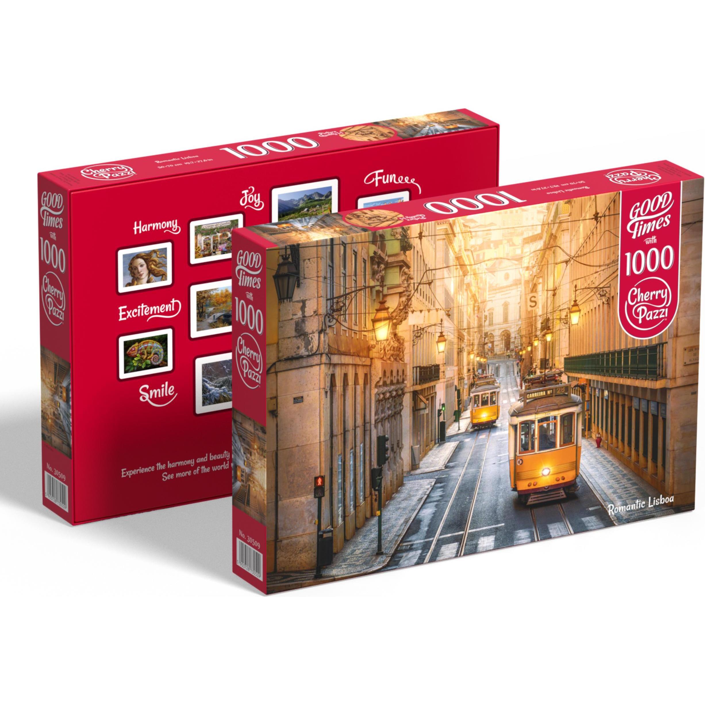 Thumbnail - Cherry Pazzi Puzzle Romantisches Lissabon, Portugal 1000 Teile (1000 Teile)