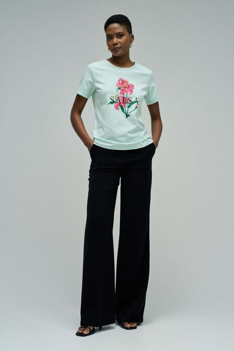 Produktbild Salsa Jeans T-Shirt Flower Print (S)