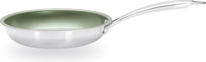 Actual product image Just Vegan Frying pan 'CeraVegan (20 cm, Frying pan, Stainless steel)