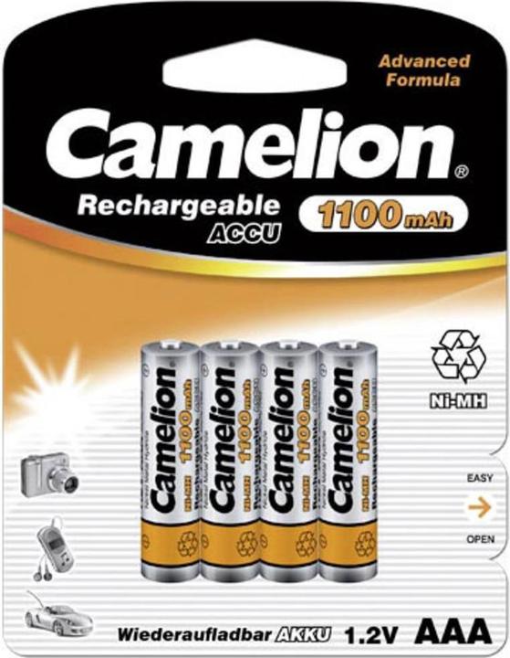 Actual product image Camelion Rechargeable Accu (4 pcs., AAA, 1100 mAh)