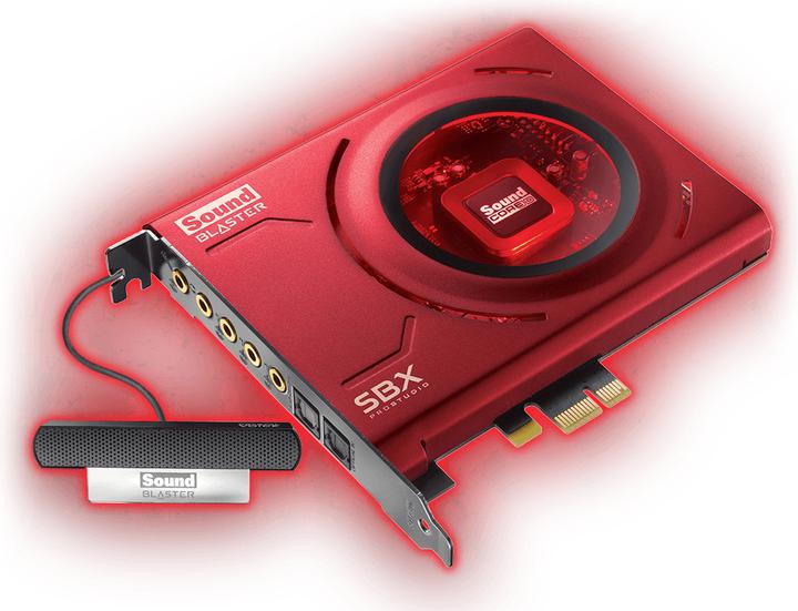 Actual product image Creative Sound Blaster Z SE - Sound card - 24-bit (PCI-E x1)