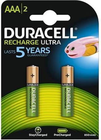 Image du produit Duracell Recharge Ultra (2 pcs, AAA, 850 mAh)