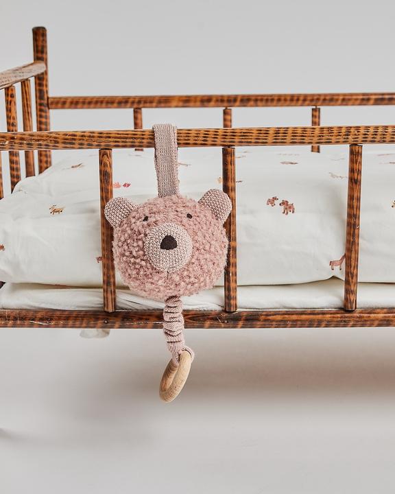 Immagine prodotto Smallstuff - Music mobile, wool bouclé, rose (40011-42)