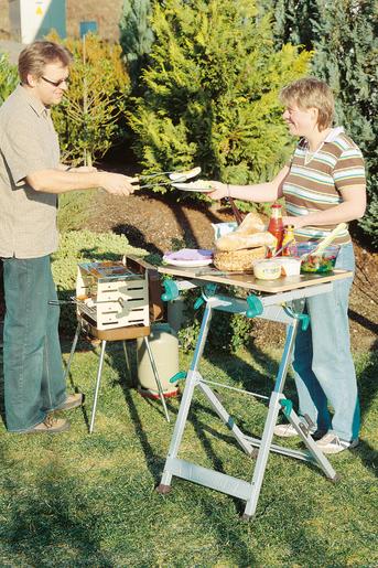 Actual product image wolfcraft Spann- und Arbeitstisch MASTER 600 (53 cm, 65 cm)