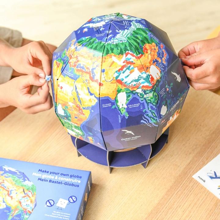 Actual product image Poppik My craft globe, Our planet