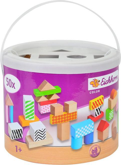 Actual product image Eichhorn Color wooden blocks 50