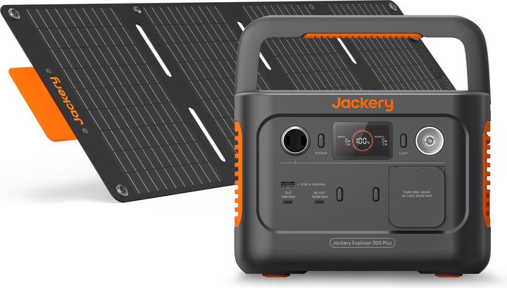 Actual product image Jackery Explorer 300 Plus + 40W Mini (288 Wh, 3.75 kg)