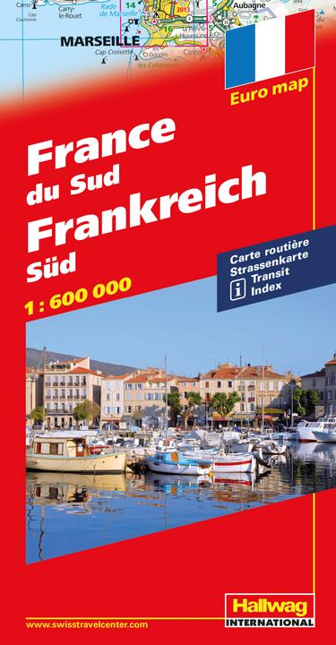 Produktbild Frankreich Süd Strassenkarte 1:600 000