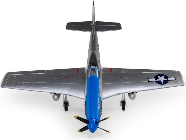 Produktbild E-Flite P-51D Mustang 1200mm Elektromotor Warbird BNF Basic inkl. AS3X und SAFE (Warbird)