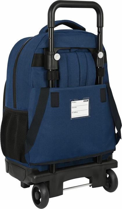 Produktbild Safta Schulrucksack mit Rädern BlackFit8 Urban Schwarz Marineblau (33 x 45 x 22 cm) (22 l)