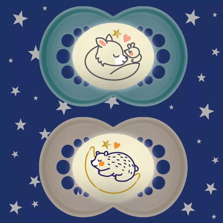Produktbild MAM Night Nuggi (2 x, 6 - 16 Monate)