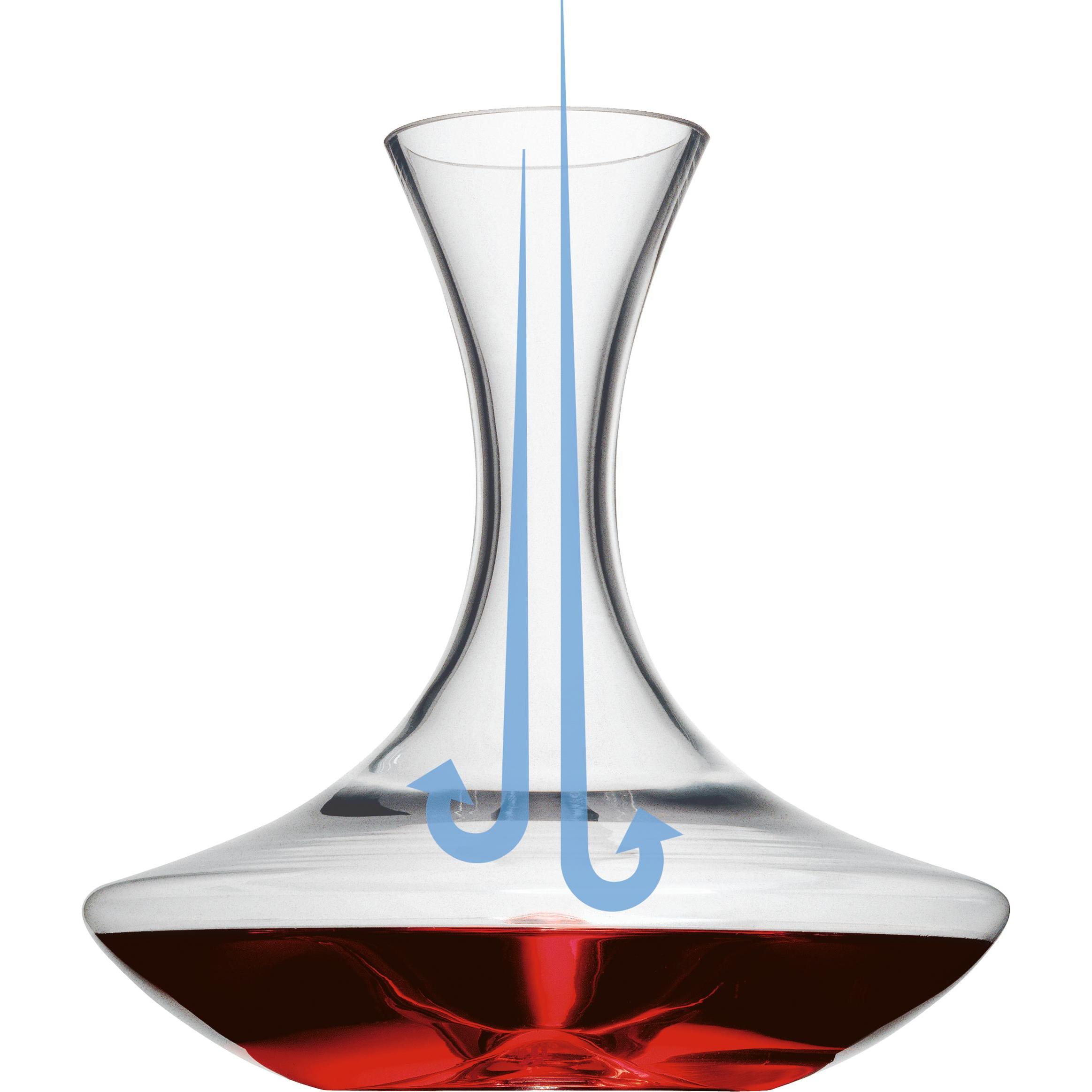 WMF Weindekanter mit Hohlboden 1,5l Dekantierflasche für Rotwein Weinbelüfter (1.50 l) (09.4765.2000)