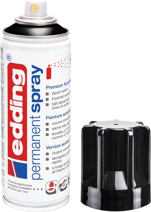Produktbild Edding Acryllack (Tiefschwarz, 0.20 l)