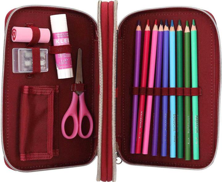 Produktbild Top Model TOPModel - Double Pencil Case FUR EVER FRIENDS - Deep, Warm Red