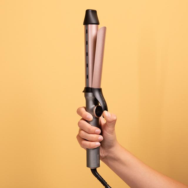 Actual product image Cecotec Manual Curling Iron Bamba SurfCare Epic Curly Sphere 32mm Ceramic and Tourmaline Temperature