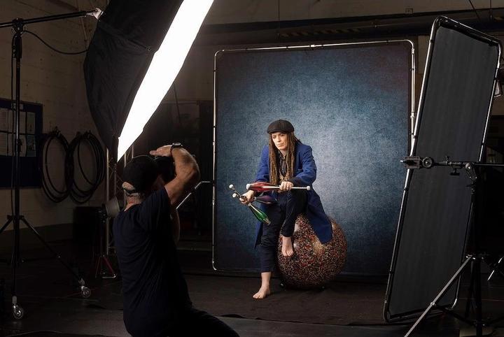 Produktbild Manfrotto Ezy Frame Vintage 2 x 2.3m, Ink (200 cm, 230 cm)