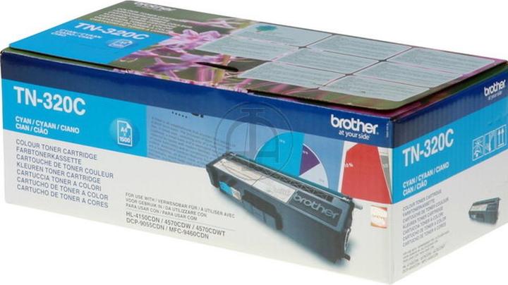 Produktbild Brother TN320C Toner cyan 1.500 Seiten ISO/IEC 19798 Cyan (C)