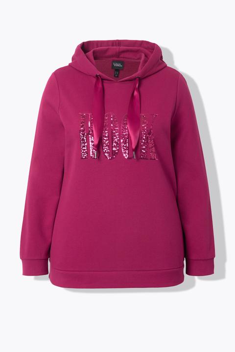 Actual product image Ulla Popken Rock Sequined Hoodie (54, 56)