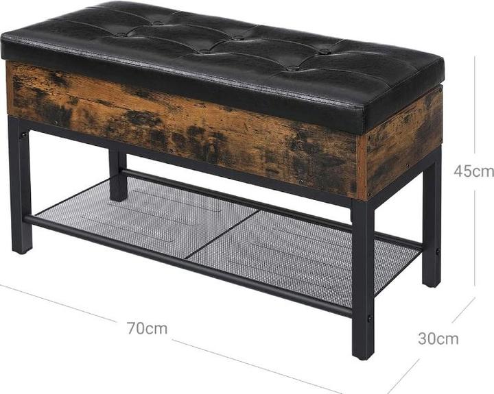 Immagine prodotto Vasagle Vegas (70 x 30 x 45 cm)
