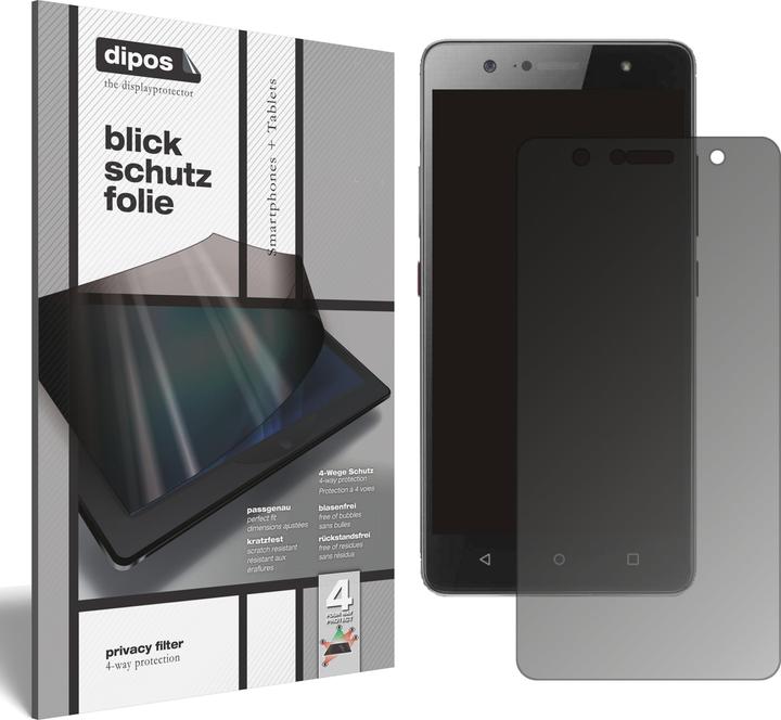 Actual product image Dipos Screen Protector 4-Way Privacy (1 Piece, Lenovo K8 Plus)