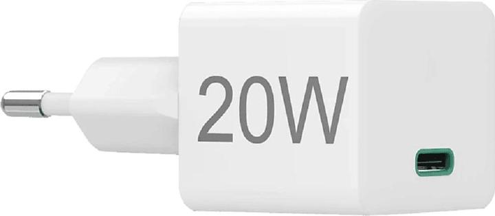 Image du produit Hama Chargeur rapide USB-C, PD/Qualcomm®, mini-chargeur, 20 W, blanc (20 W, 1 portion)