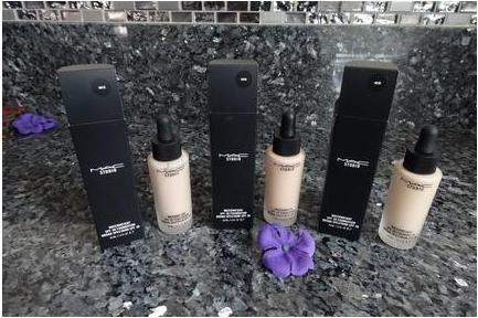 Actual product image MAC Cosmetics Studio Waterweight Foundation (No. NC37)