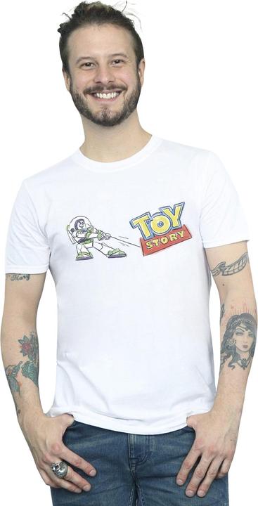 Produktbild Disney Toy Story Buzz Pulling Logo TShirt (4XL)
