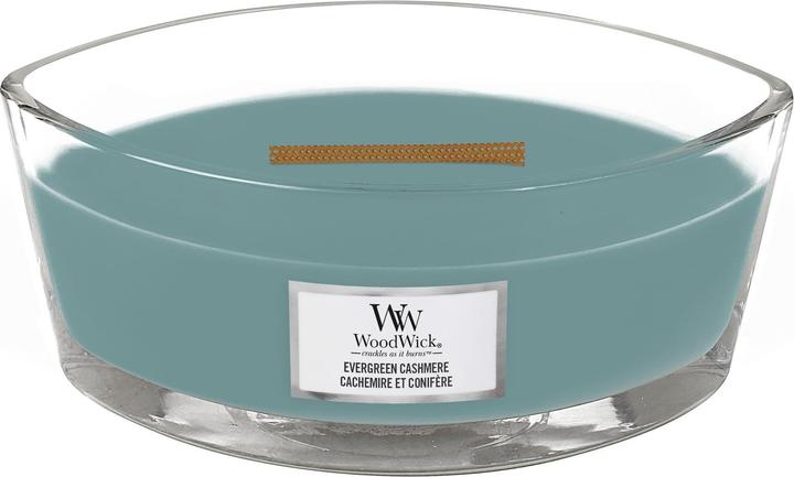 Produktbild WoodWick Duftkerze Evergreen Cashmere Ellipse (453.60 g)