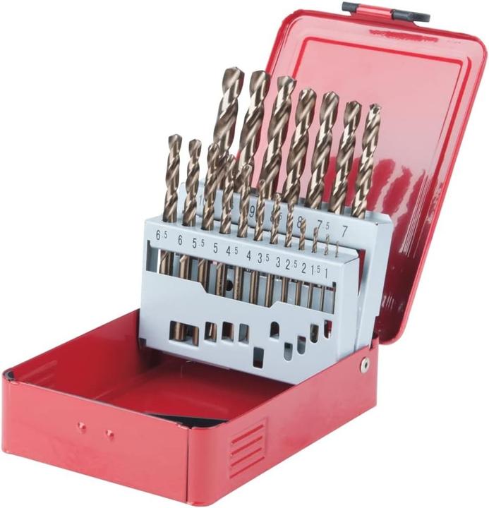 Actual product image KS Tools HSS-G CO 5 Twist Drill Set (10 millimetres)