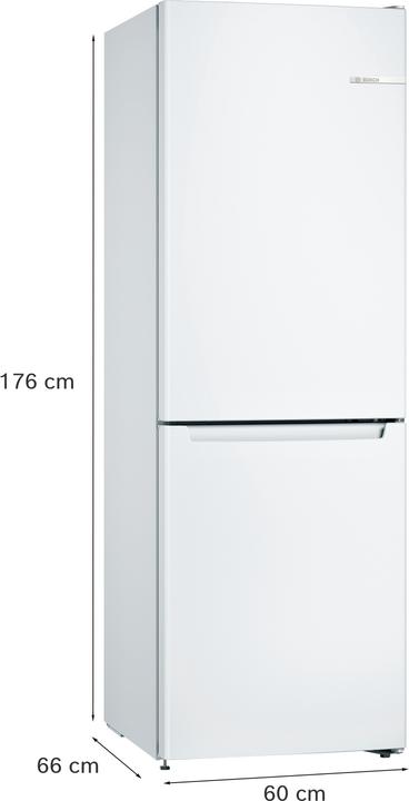 Produktbild Bosch Hausgeräte KGN33NWEB (282 l)