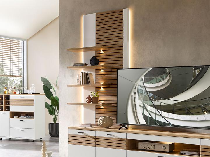 Actual product image Möbel-Eins Fabina (96 x 28 x 165 cm)