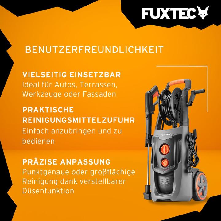Actual product image Fuxtec Hochdruckreiniger FX-HDR2200 (Electrical connection)