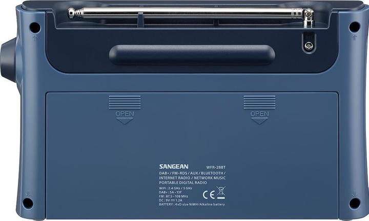 Actual product image Sangean WFR-28BT (DAB+, FM, Web radio, Bluetooth, Wi-Fi)