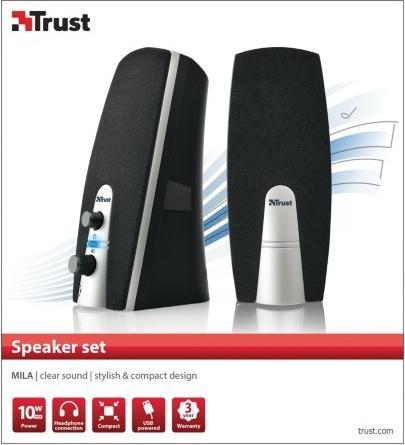 Image du produit Trust Ensemble de haut-parleurs MiLa 2.0